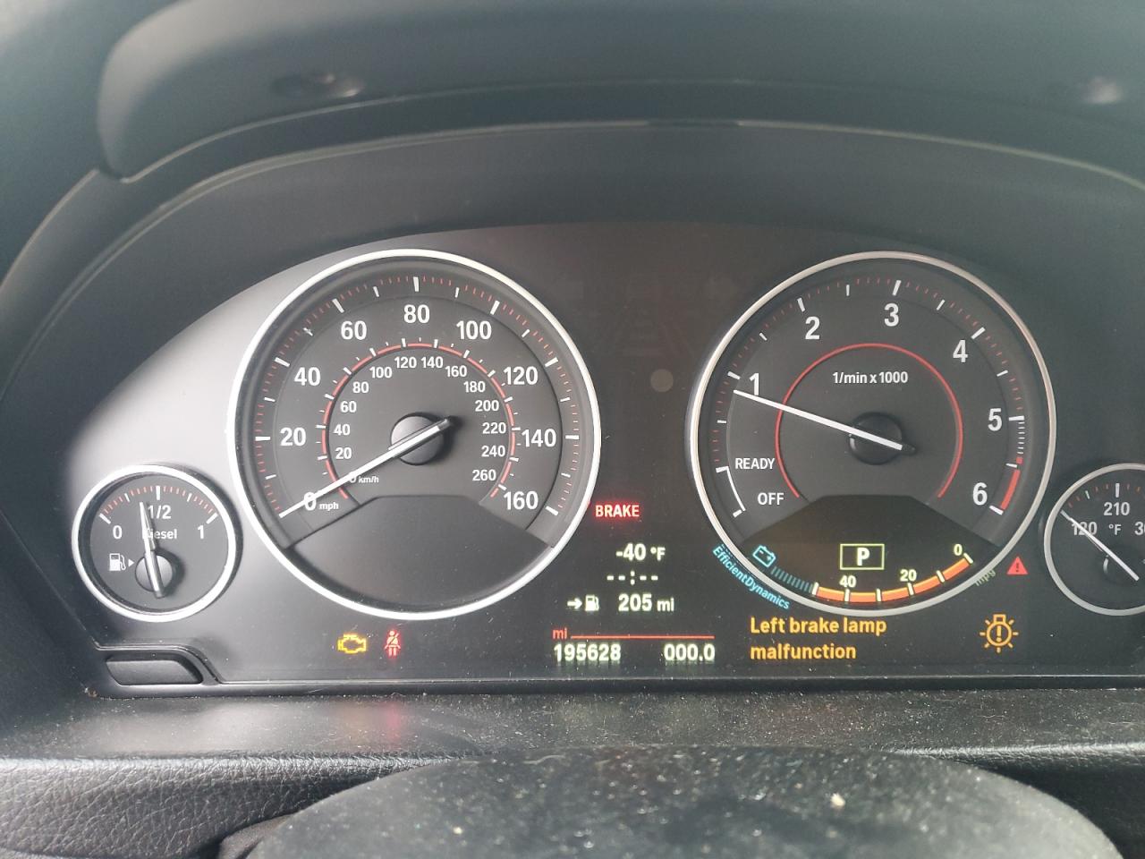 2014 BMW 3er VIN WBA3D5C53EKX97116 Copart auction photo, front end damage thumbnail 9