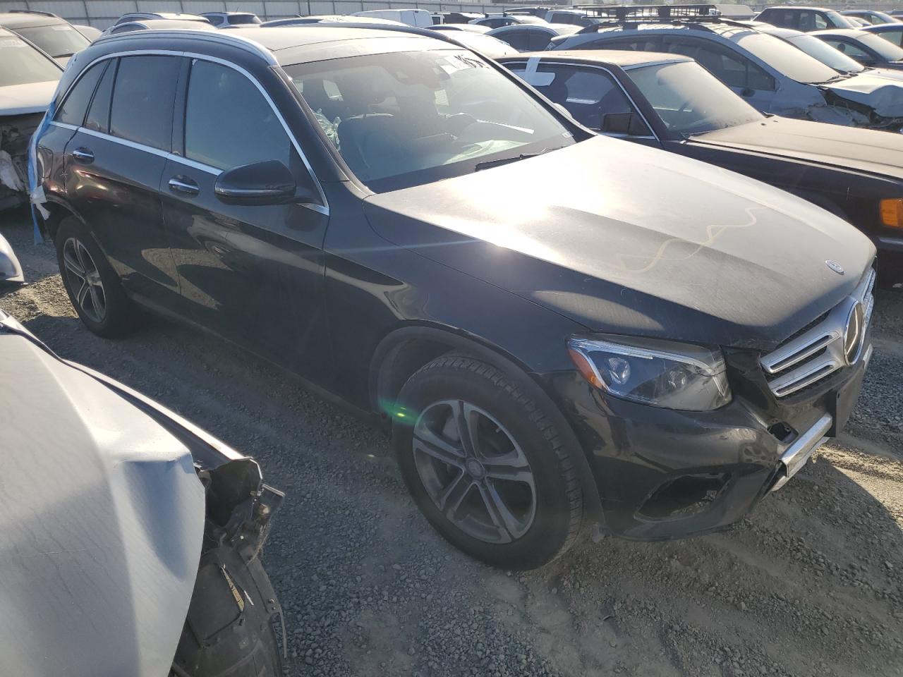 2016 Mercedes-Benz GLC VIN WDC0G4JB6GF036182 Copart auction photo, rear end damage thumbnail 4