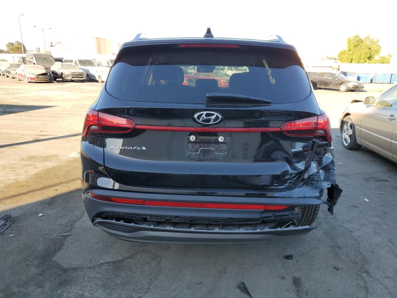 2023 Hyundai Santa Fe VIN 5NMS2DAJ8PH642557 Copart auction photo, rear end damage thumbnail 6