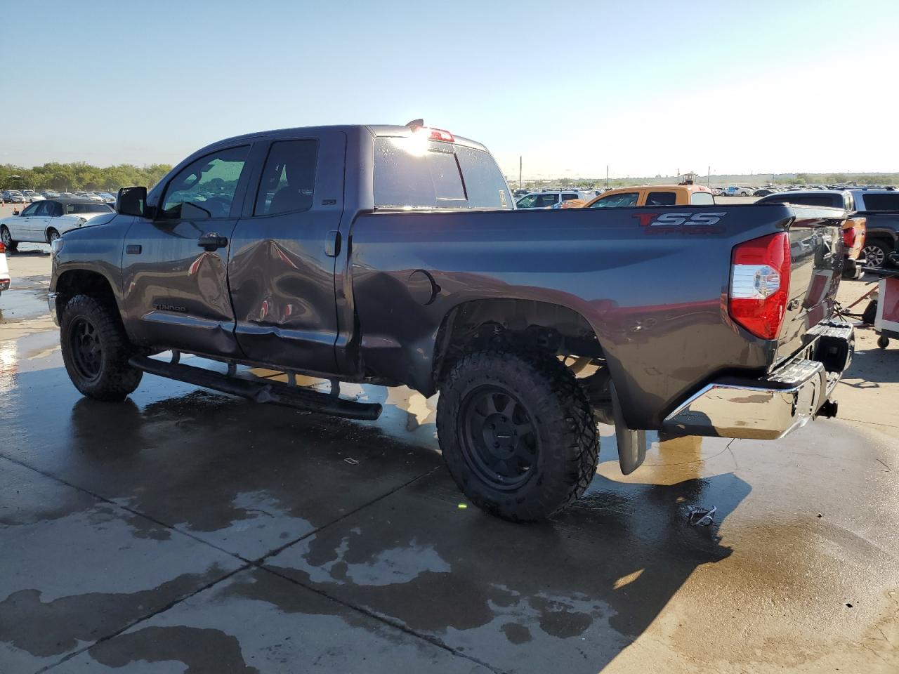 2021 Toyota Tundra VIN 5TFUY5F11MX959427 Copart auction photo, side / undercarriage damage thumbnail 2