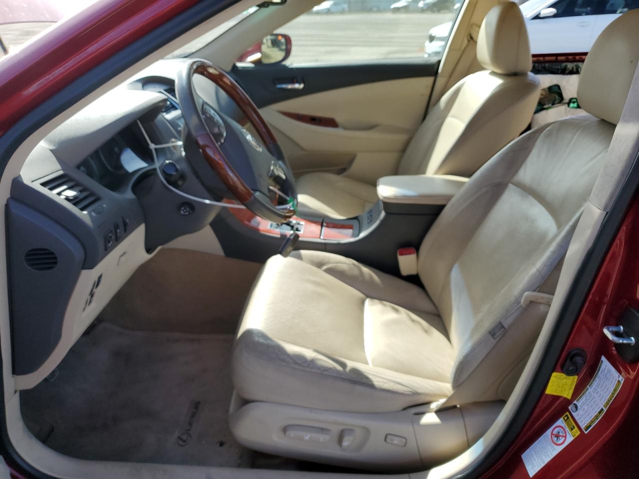 2011 Lexus ES VIN JTHBK1EG8B2443999 Copart auction photo, rear end / side damage thumbnail 7