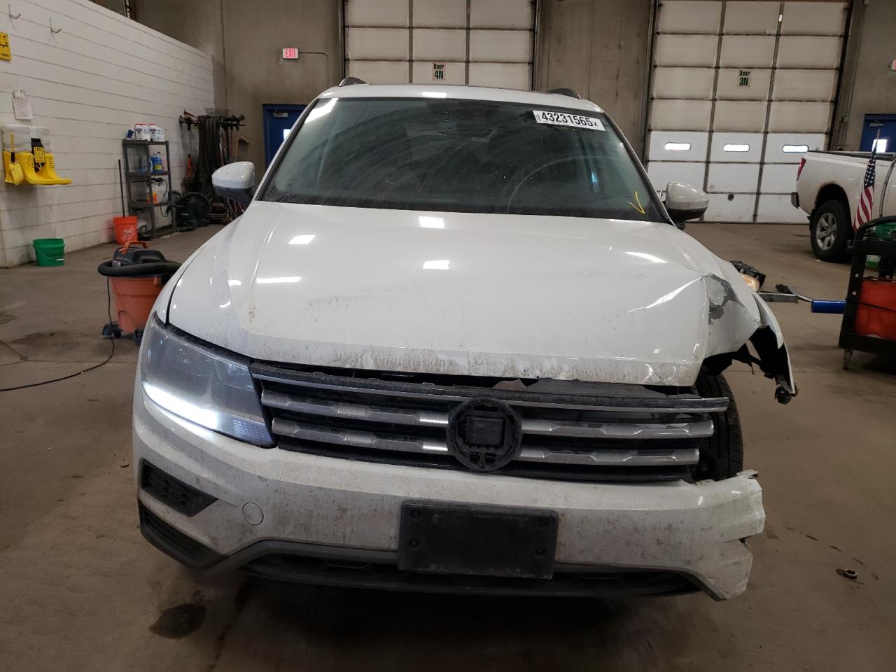 2019 Volkswagen Tiguan VIN 3VV2B7AX3KM081181 Copart auction photo, front end damage thumbnail 5