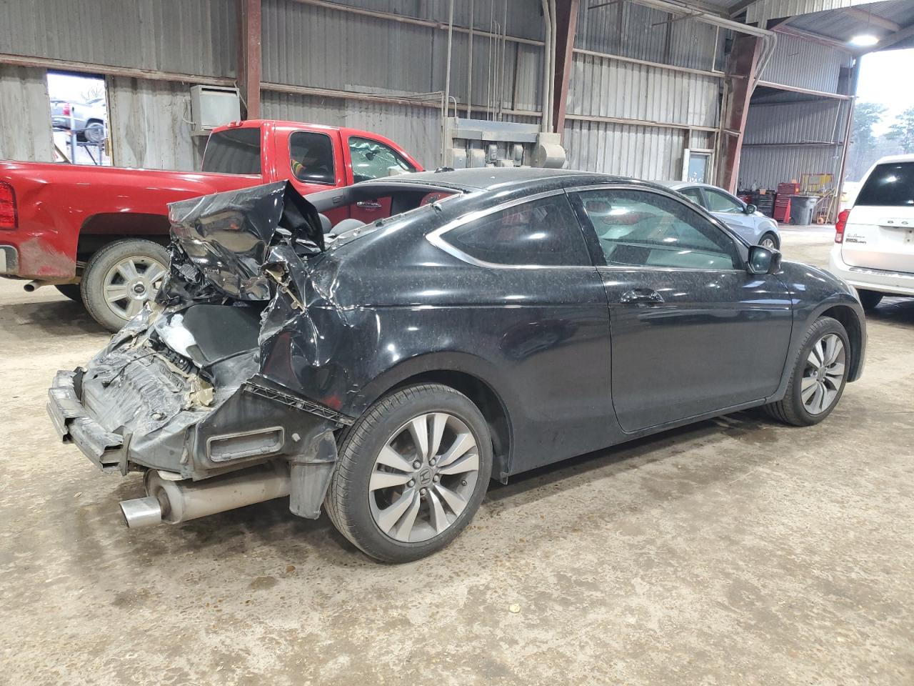 2012 Honda Accord VIN 1HGCS1B82CA017494 Copart auction photo, rear end damage thumbnail 3