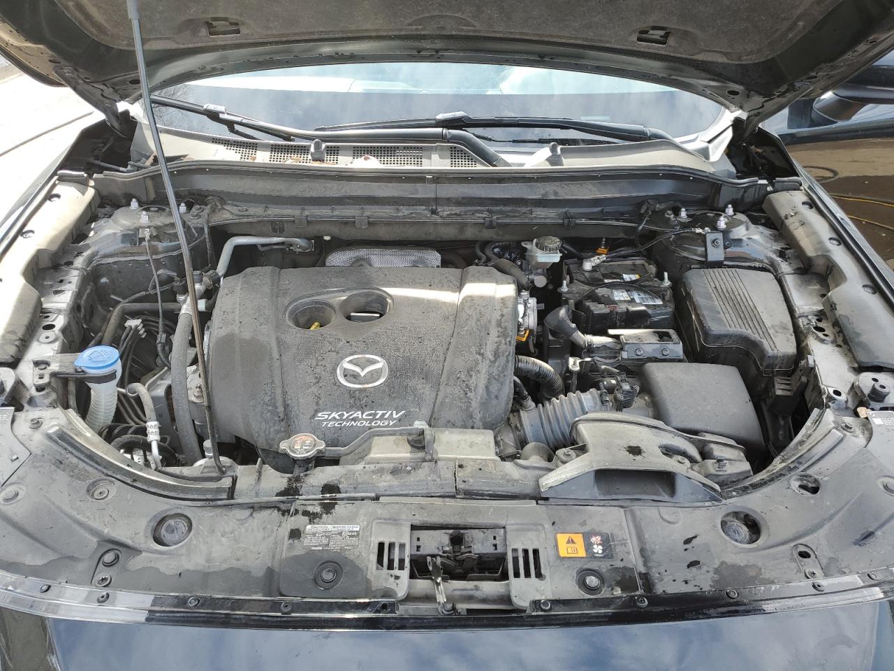 2019 Mazda CX-5 VIN JM3KFACM8K1513271 Copart auction photo, front end damage thumbnail 12