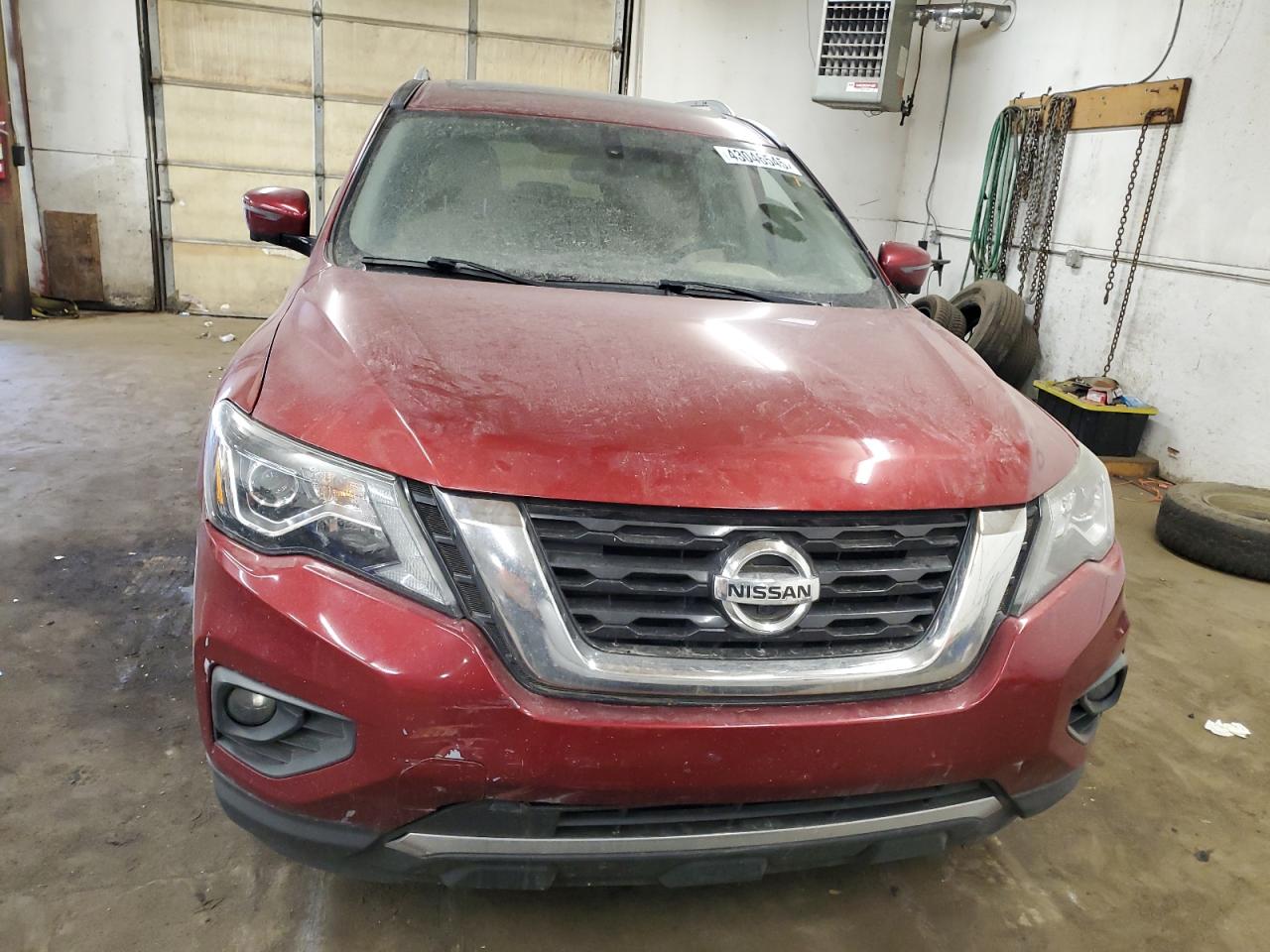 2019 Nissan Pathfinder VIN 5N1DR2MN5KC587835 Copart auction photo, mechanical / front end damage thumbnail 5