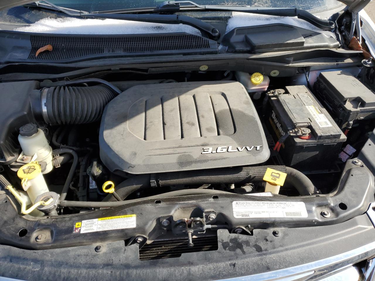 2012 Chrysler Town & Country VIN 2C4RC1CGXCR375983 Copart auction photo, side damage thumbnail 11