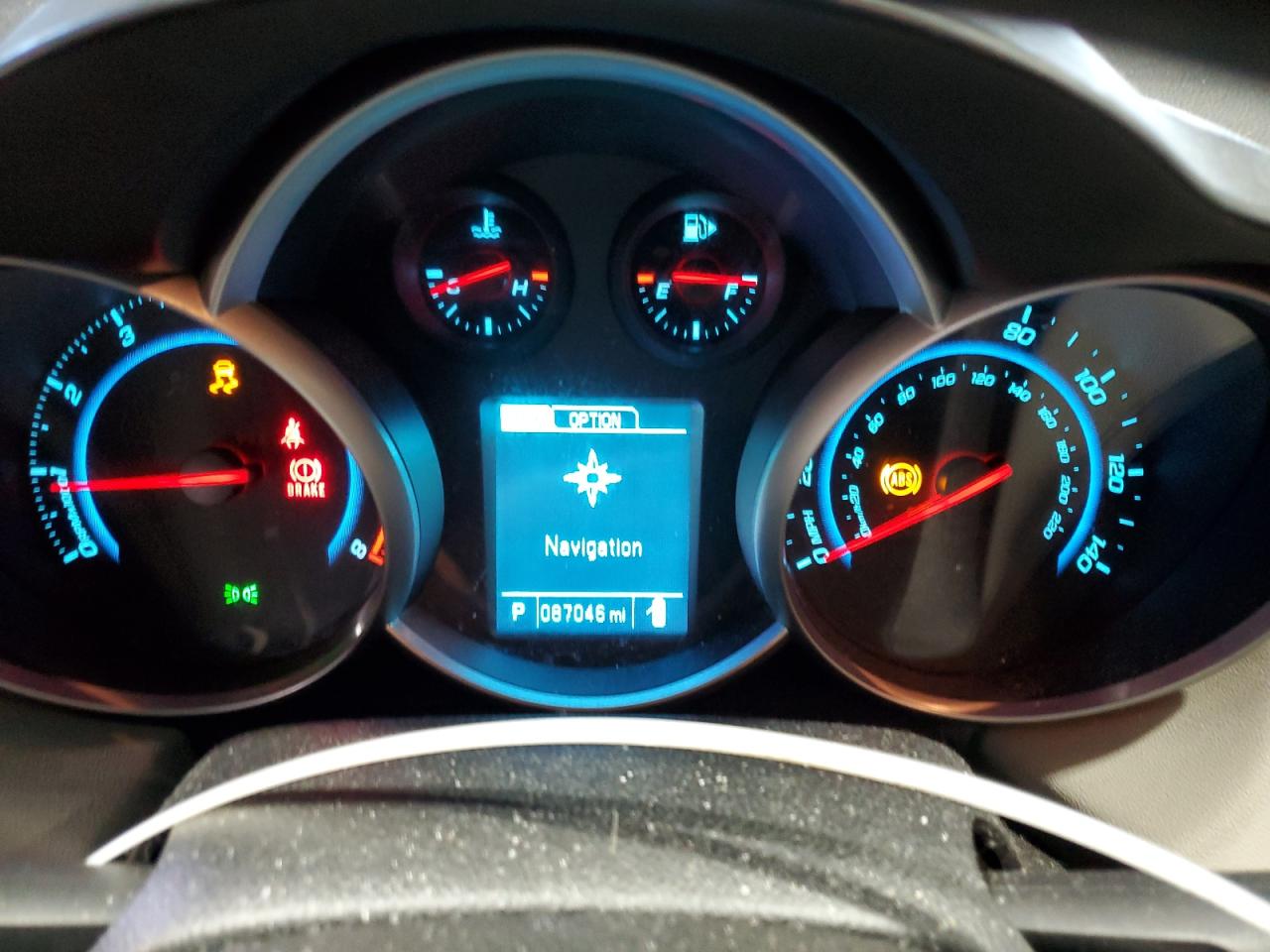 2014 Chevrolet Cruze VIN 1G1PA5SG0E7205330 Copart auction photo, front end / side damage thumbnail 9