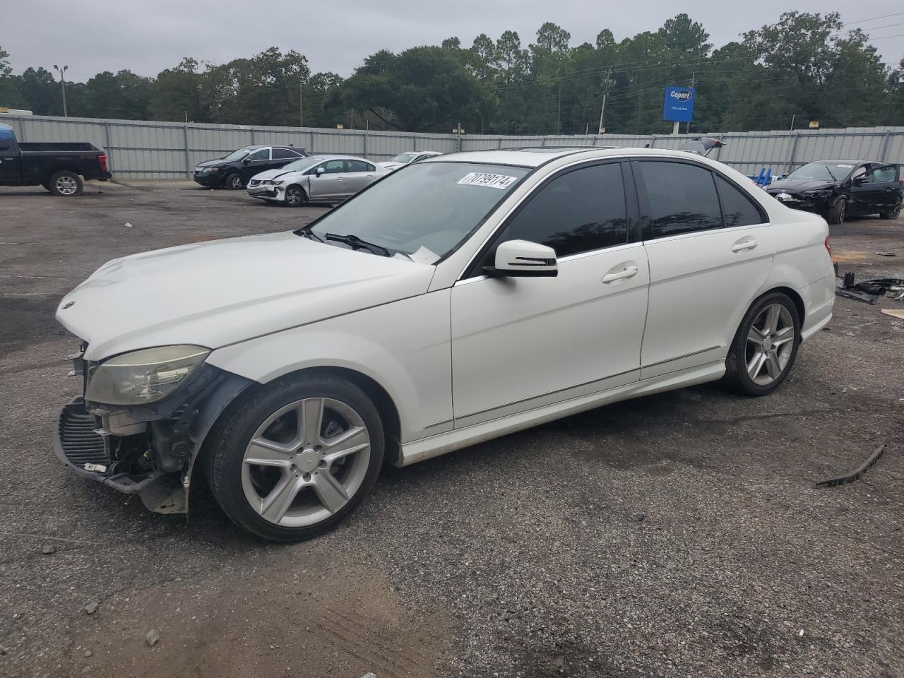 2011 Mercedes-Benz C-klasse VIN WDDGF5EB0BR141000
