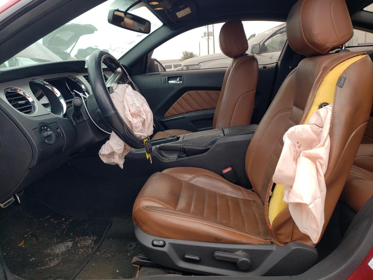 2014 Ford Mustang VIN 1ZVBP8AM7E5277045 Copart auction photo, front end / side damage thumbnail 7