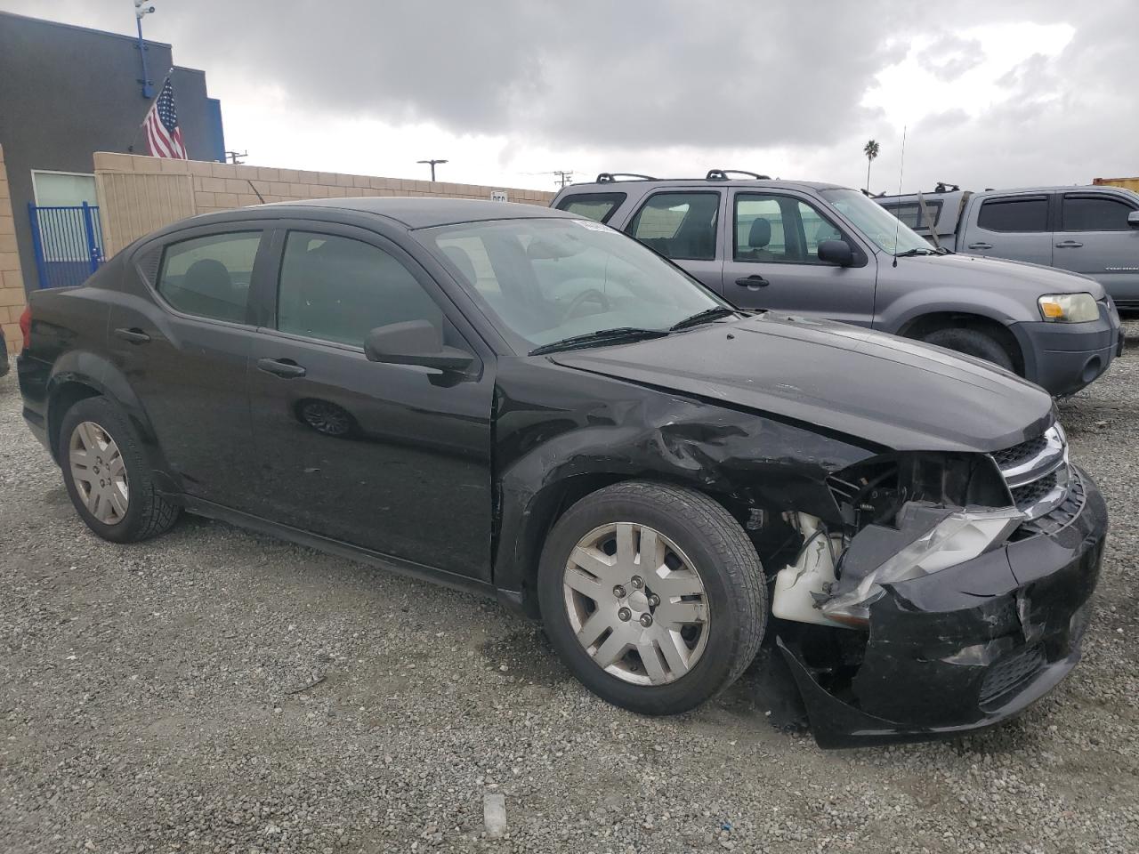 2012 Dodge Avenger VIN 1C3CDZABXCN290099 Copart auction photo, front end damage thumbnail 4