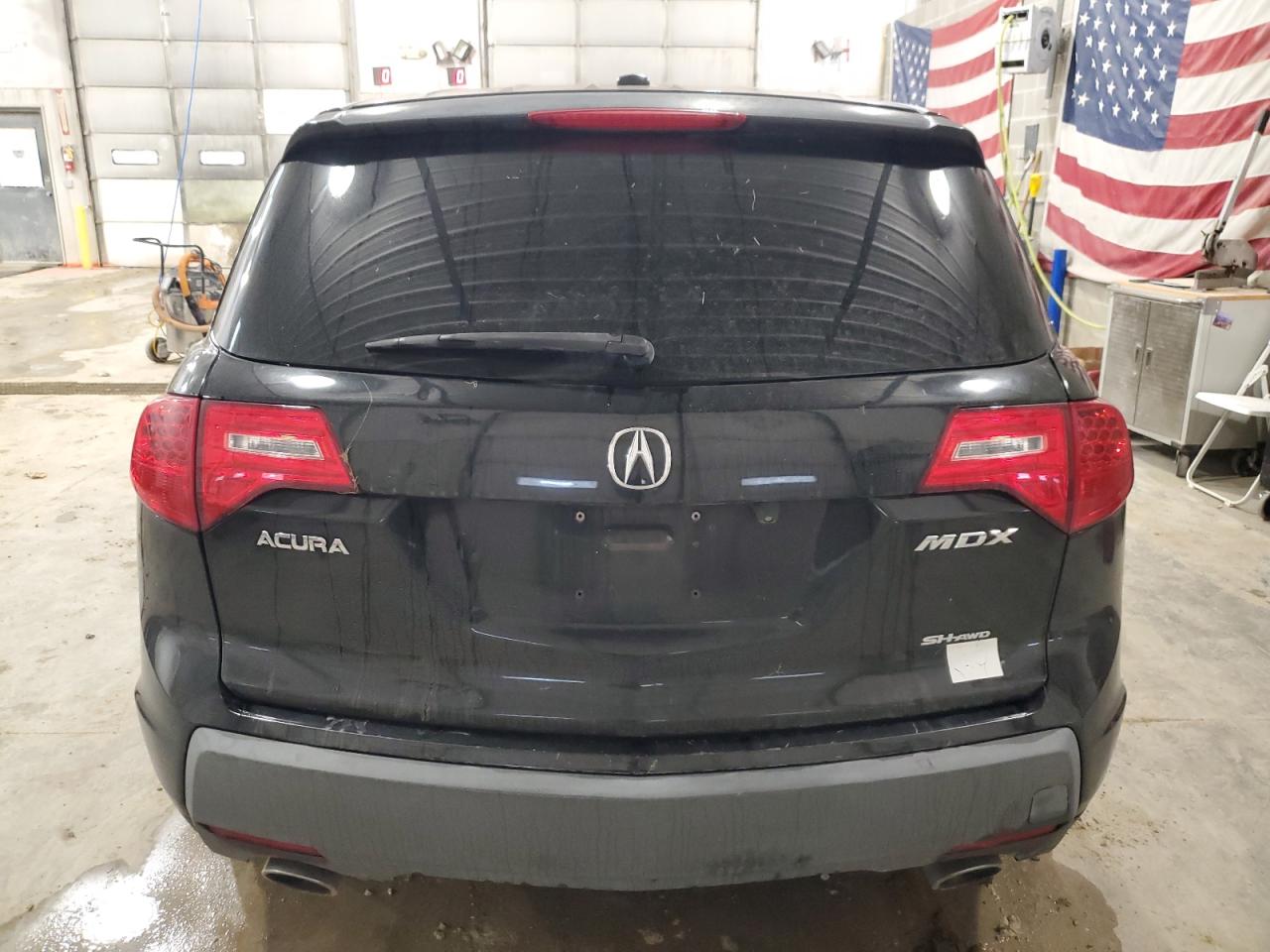 2007 Acura MDX VIN 2HNYD28367H552765 Copart auction photo, hail damage thumbnail 6