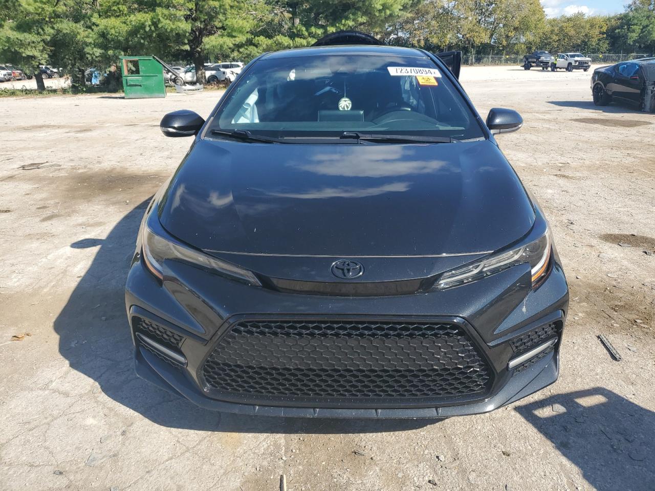 2021 Toyota Corolla VIN 5YFS4MCE2MP073460 Copart auction photo, rear end / side damage thumbnail 5