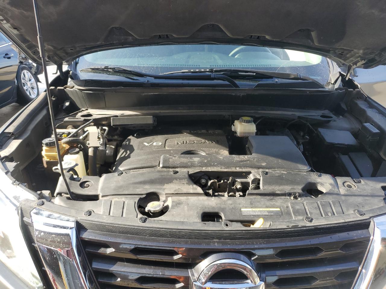 2020 Nissan Pathfinder VIN 5N1DR2AM5LC644628 Copart auction photo, mechanical damage thumbnail 12