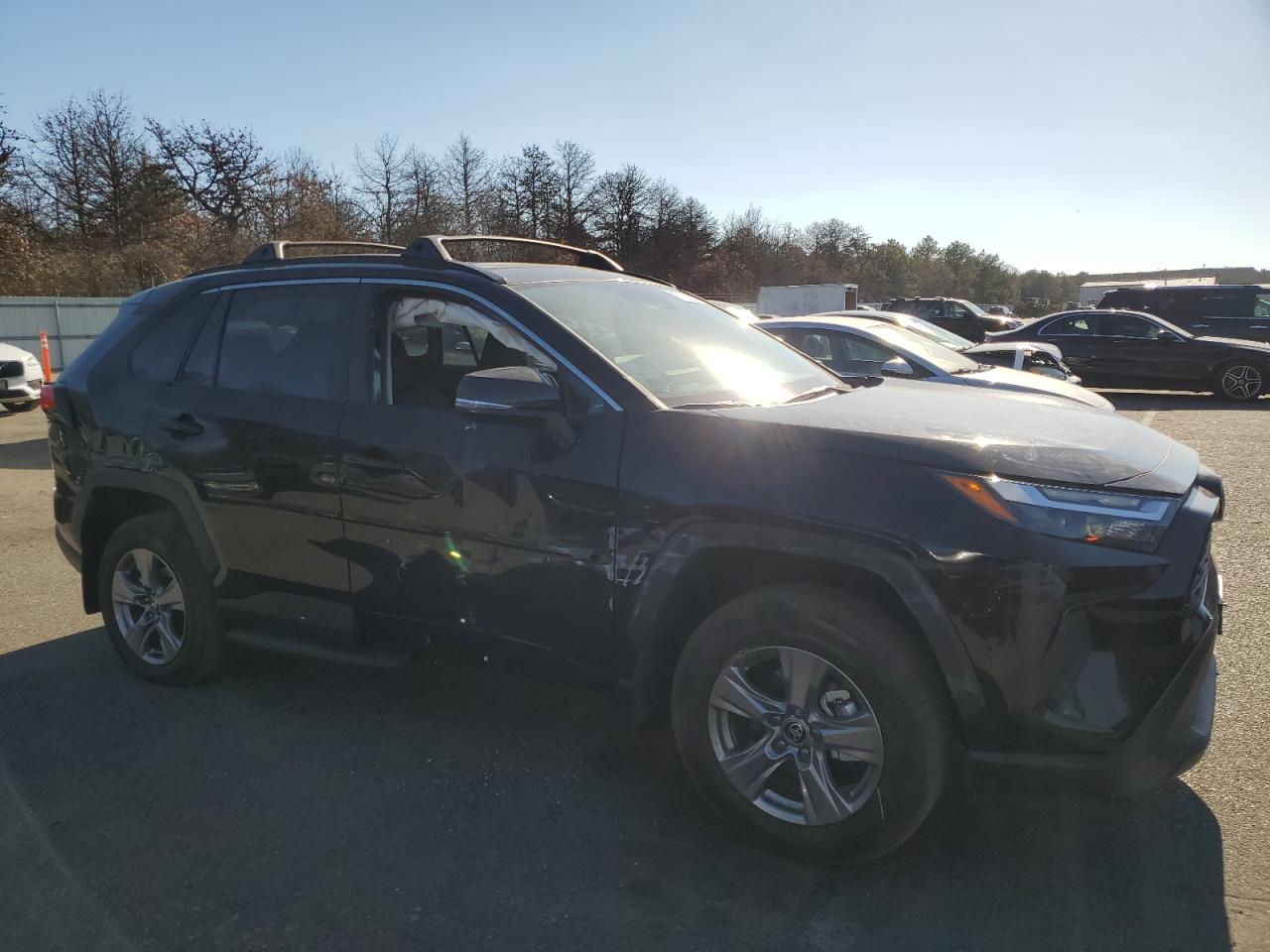 2024 Toyota RAV 4 VIN 2T3P1RFV7RC476579 Copart auction photo, all over damage thumbnail 4