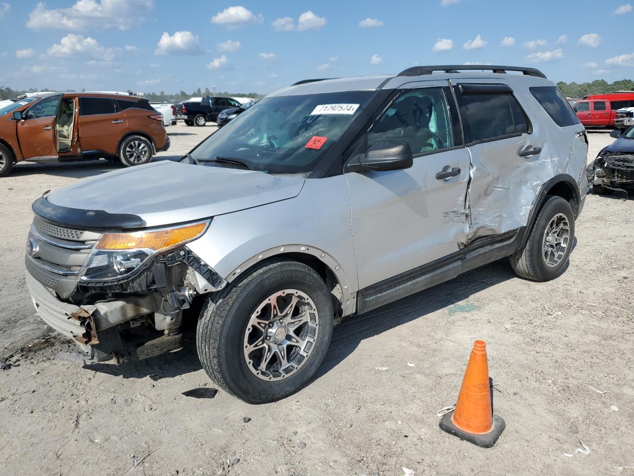 2013 Ford Explorer VIN 1FM5K7B8XDGA92786