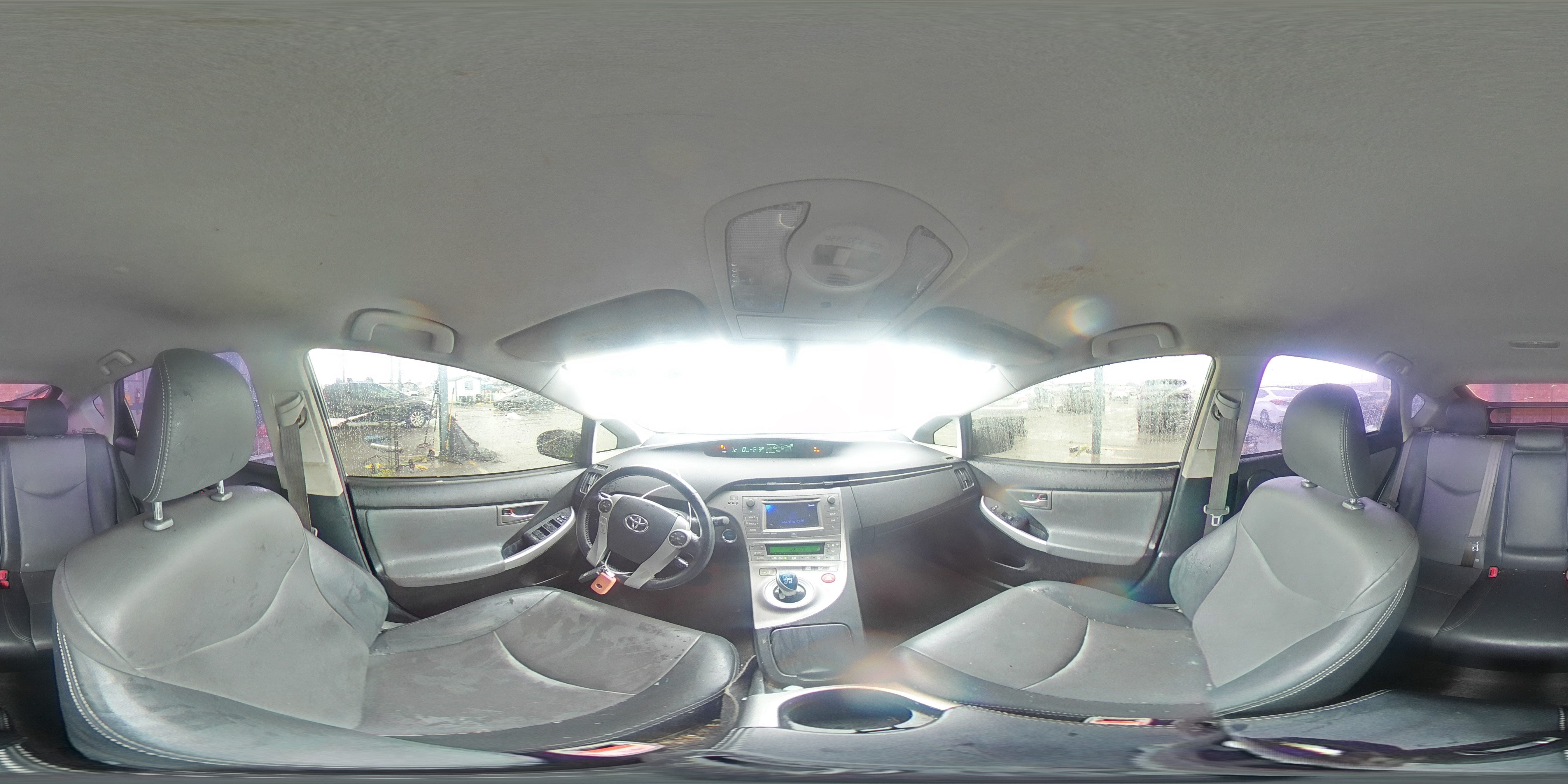 2014 Toyota Prius VIN JTDKN3DU5E1769362 Copart auction photo, front end / side damage thumbnail 12