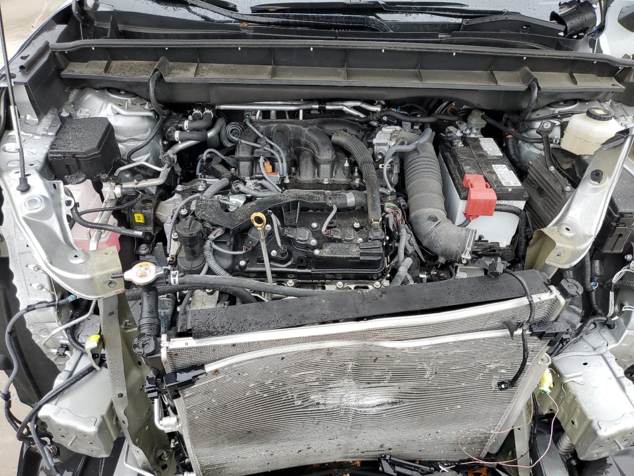 2022 Toyota Highlander VIN 5TDGZRAH0NS143225 Copart auction photo, front end damage thumbnail 11