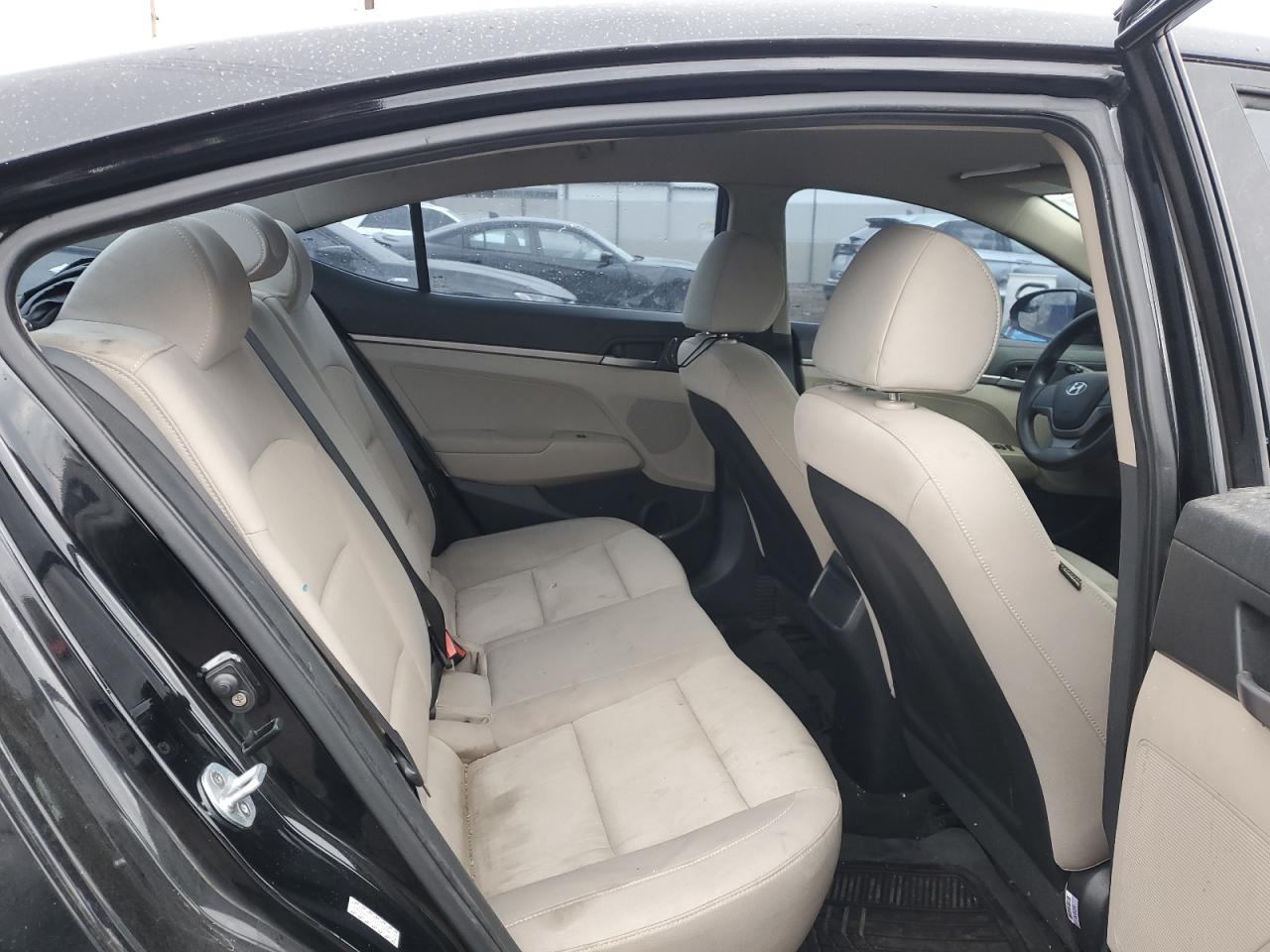 2017 Hyundai Elantra VIN KMHD74LF7HU116381 Copart auction photo, vandalism damage thumbnail 10
