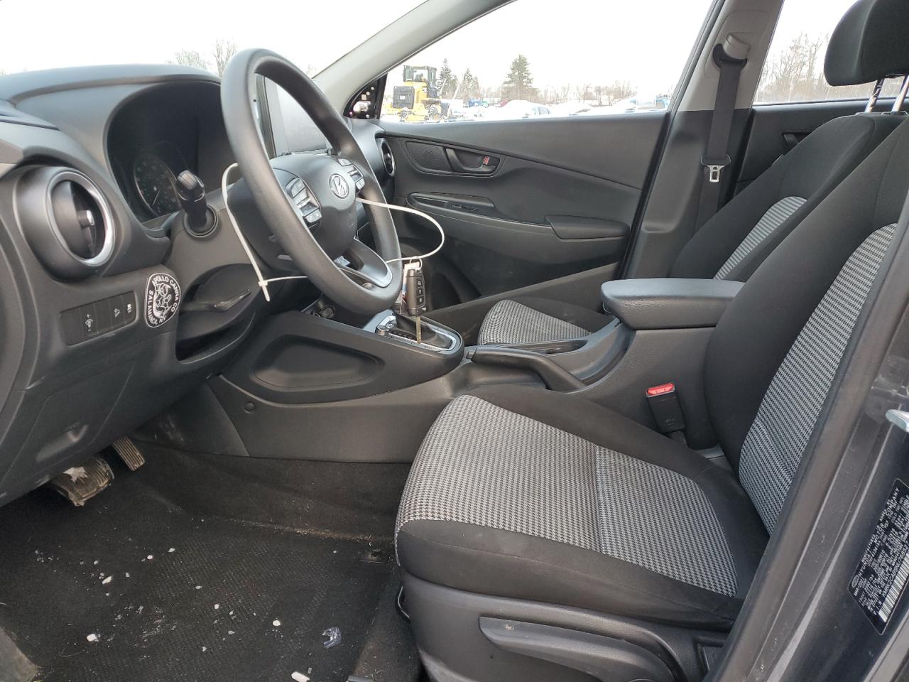 2022 Hyundai Kona VIN KM8K2CAB9NU768527 Copart auction photo, front end / side damage thumbnail 7