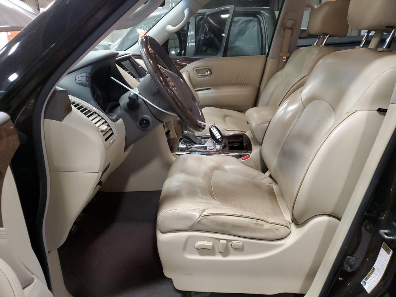 2017 Infiniti QX80 VIN JN8AZ2NE4H9152501 Copart auction photo, rear end damage thumbnail 7