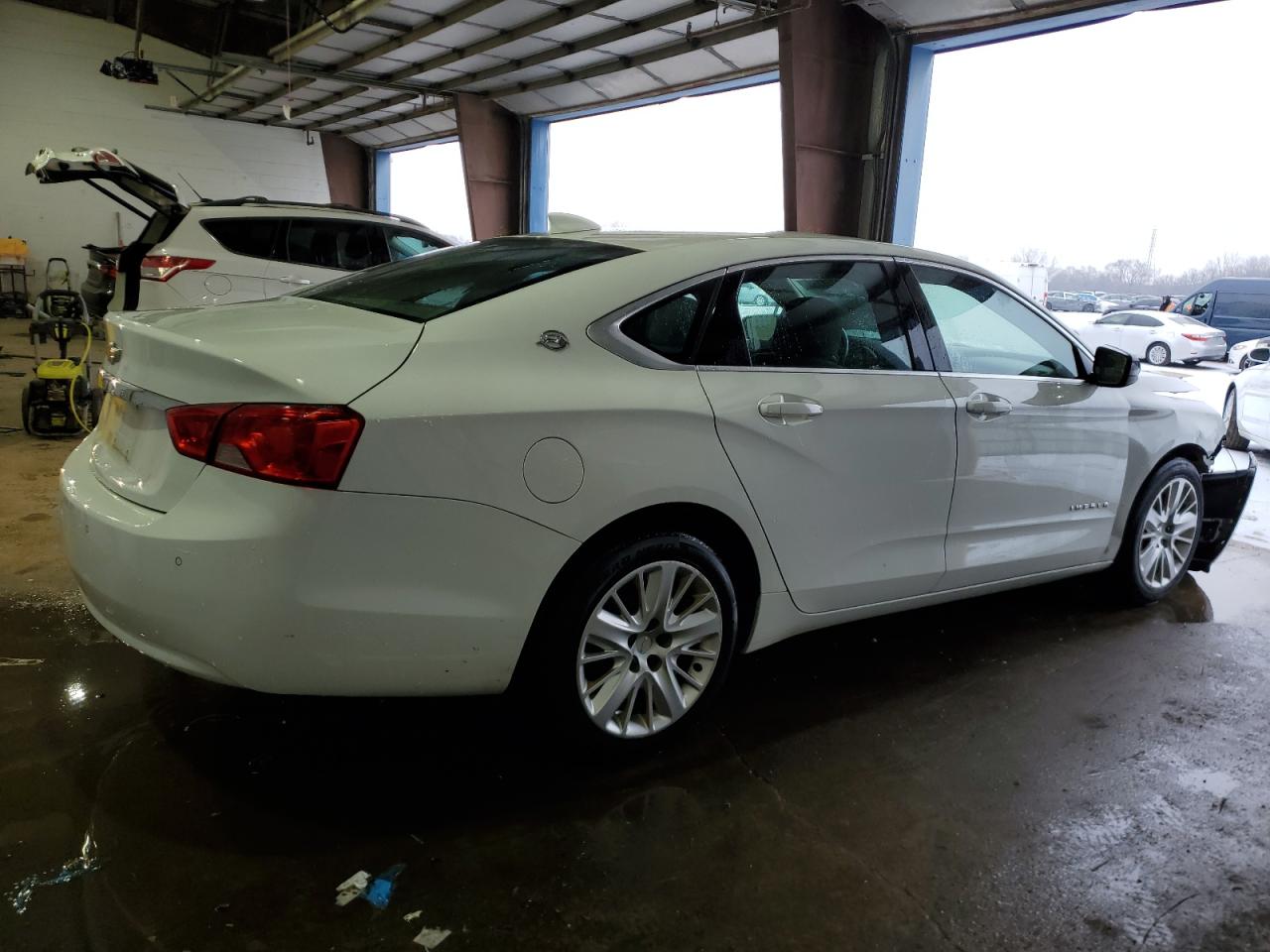 2016 Chevrolet Impala VIN 2G11Z5SA2G9204935 Copart auction photo, front end / side damage thumbnail 3