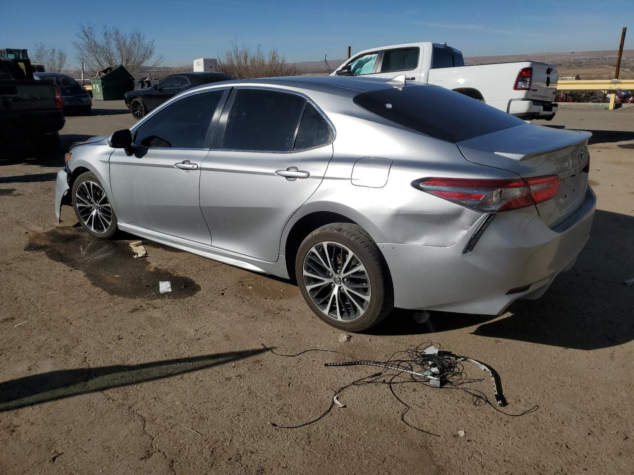 2019 Toyota Camry VIN 4T1B11HK7KU216677 Copart auction photo, front end / undercarriage damage thumbnail 2