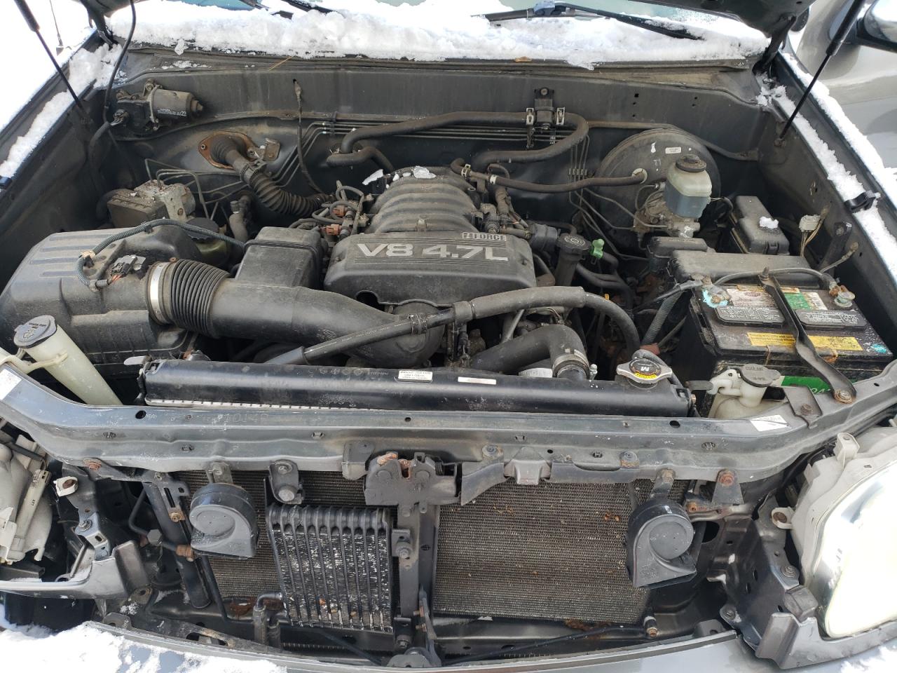 2005 Toyota Tundra VIN 5TBDT44185S473547 Copart auction photo, front end / rear end damage thumbnail 11