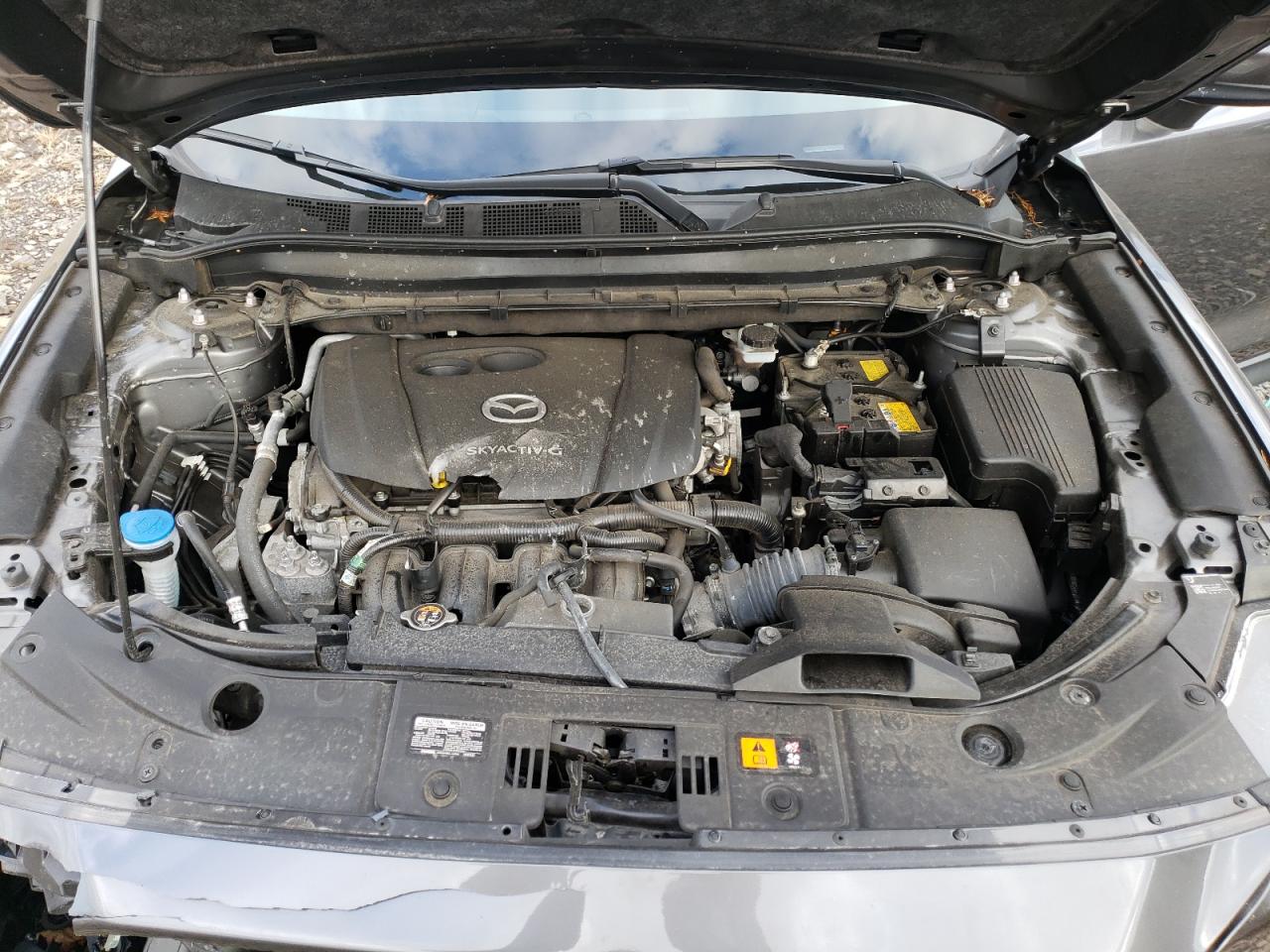 2020 Mazda CX-5 VIN JM3KFBDM4L1834536 Copart auction photo, front end damage thumbnail 12