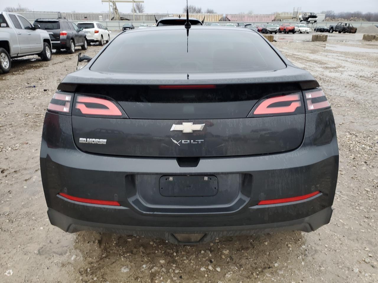 2014 Chevrolet Volt VIN 1G1RD6E45EU173368 Copart auction photo, front end / undercarriage damage thumbnail 6