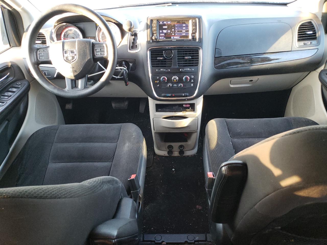 2018 Dodge Caravan VIN 2C4RDGBG6JR259288 Copart auction photo, front end / undercarriage damage thumbnail 8