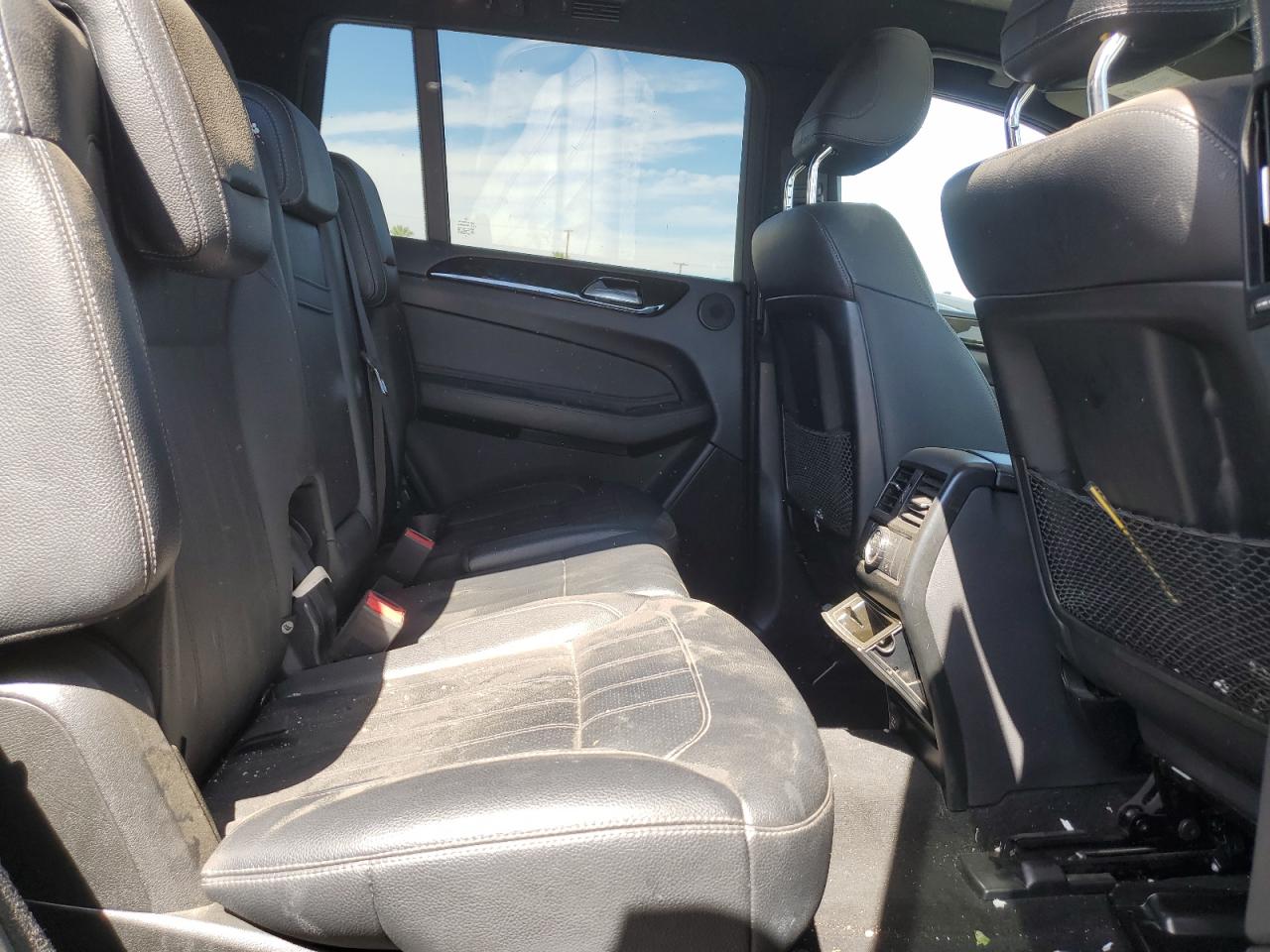 2017 Mercedes-Benz GLS-klasse VIN 4JGDF6EE6HA831480 Copart auction photo, front end / side damage thumbnail 11