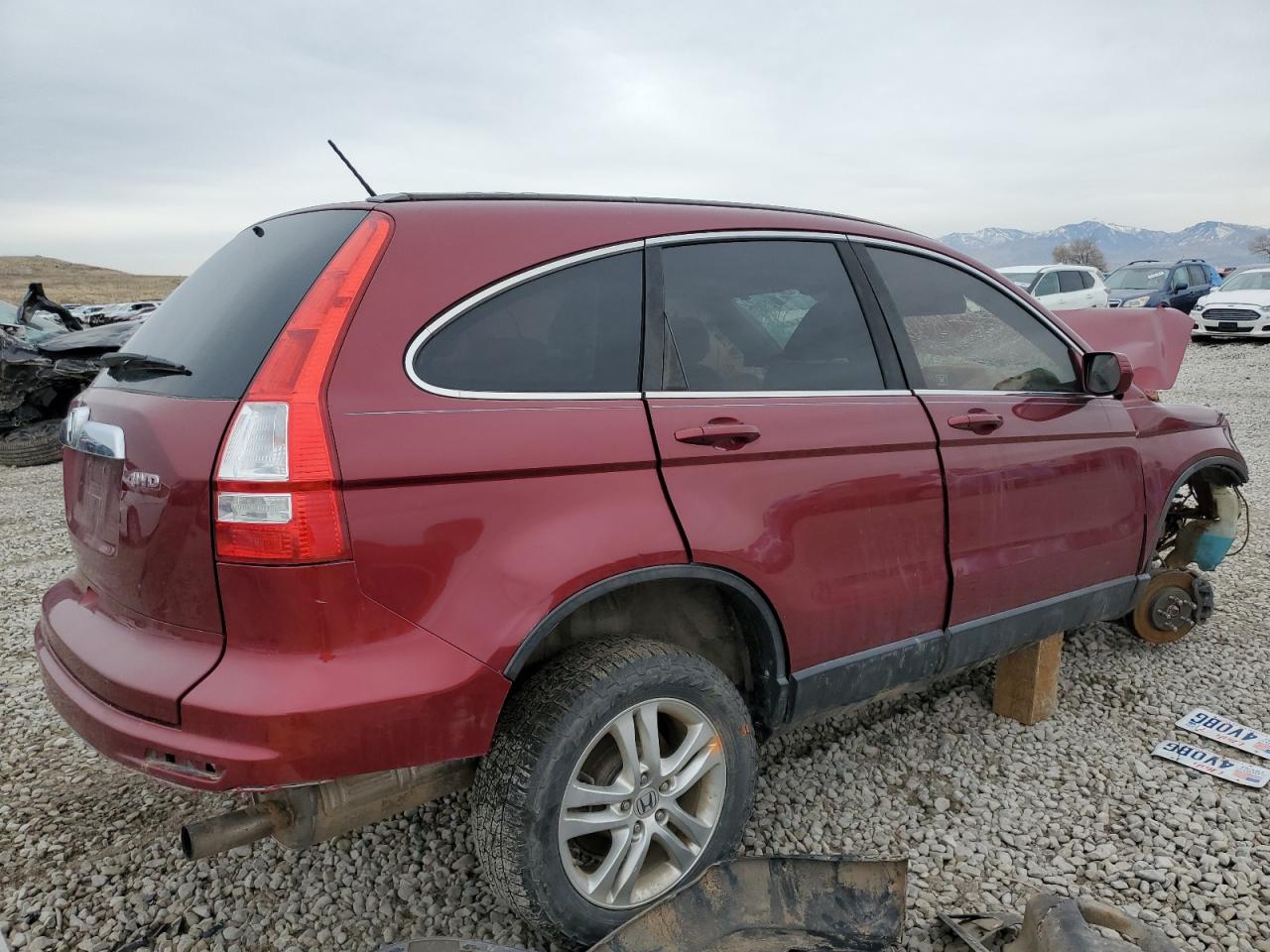2010 Honda CR-V VIN 5J6RE4H70AL094490 Copart auction photo, front end damage thumbnail 3
