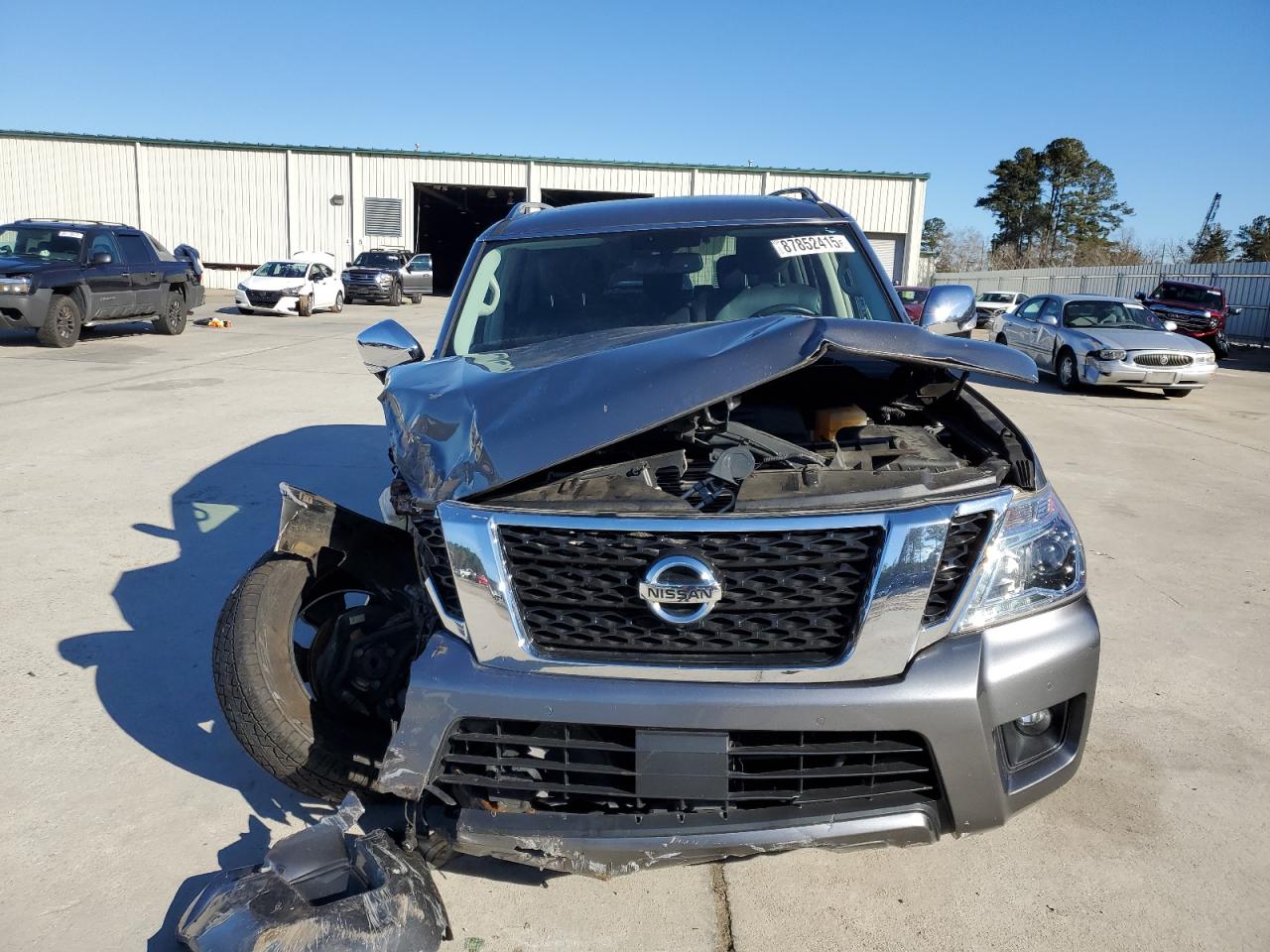 2020 Nissan Armada VIN JN8AY2ND5LX015839 Copart auction photo, all over damage thumbnail 5