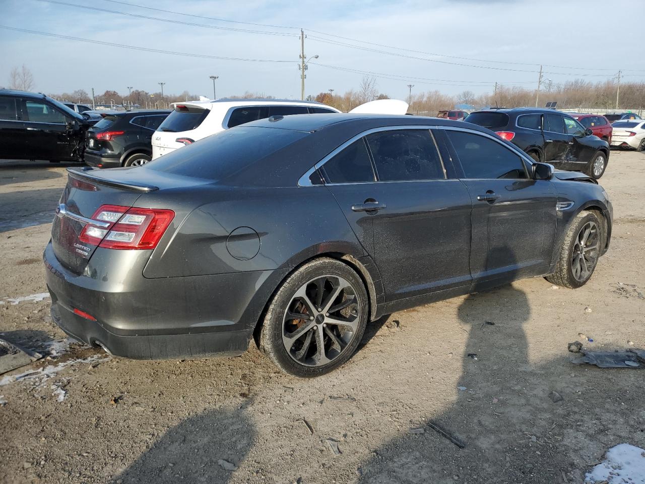 2015 Ford Taurus VIN 1FAHP2F80FG175023 Copart auction photo, front end / mechanical damage thumbnail 3