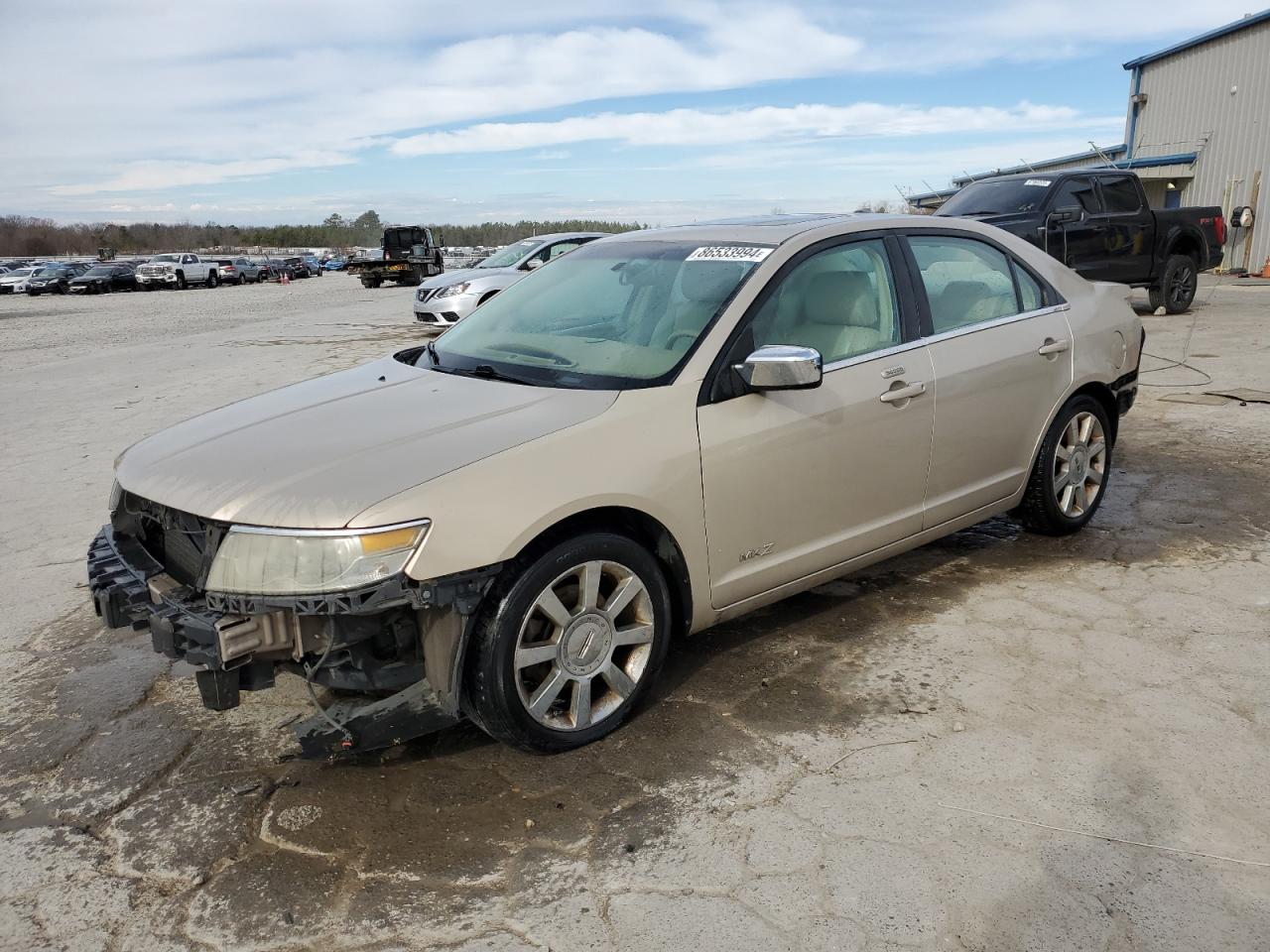 2008 Lincoln MKZ VIN 3LNHM26T18R610307