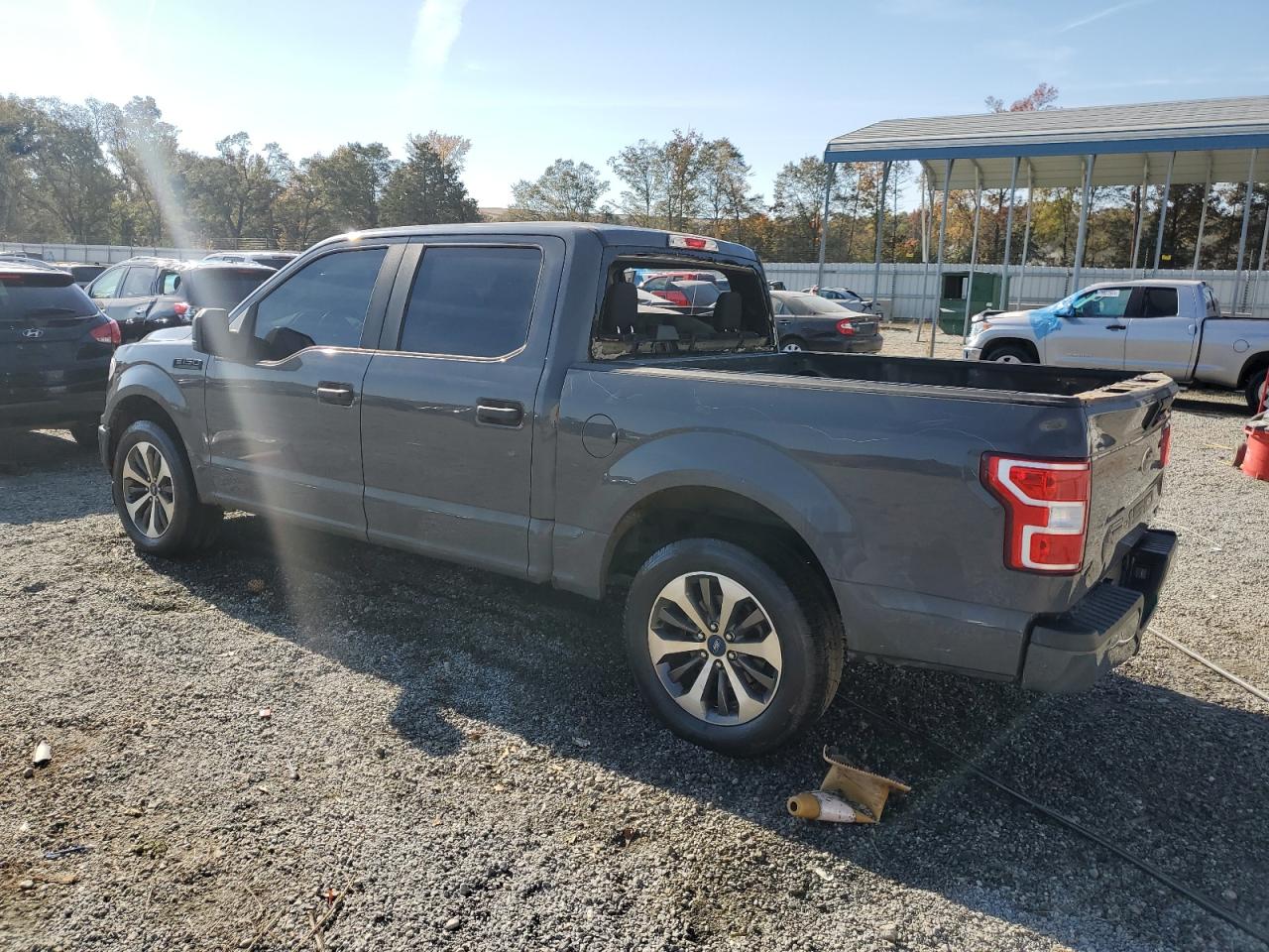 2020 Ford F-150 VIN 1FTEW1CP1LFA45369 Copart auction photo, all over damage thumbnail 2