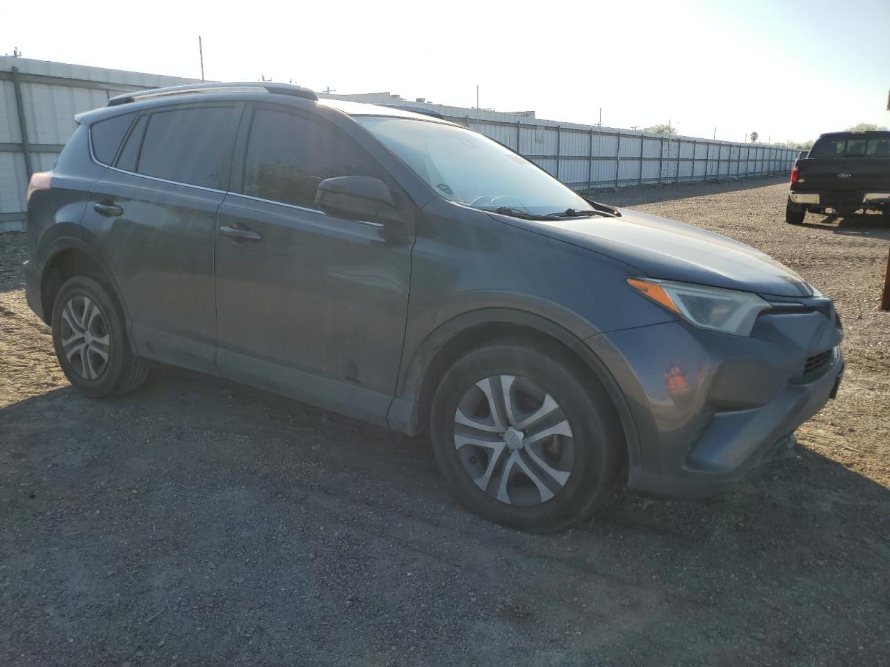 2017 Toyota RAV 4 VIN JTMZFREVXHJ708969 Copart auction photo, all over damage thumbnail 4