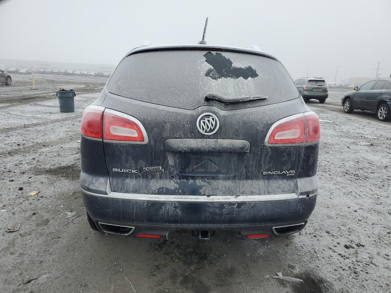 2017 Buick Enclave VIN 5GAKVBKD2HJ267542 Copart auction photo, front end / rear end damage thumbnail 6
