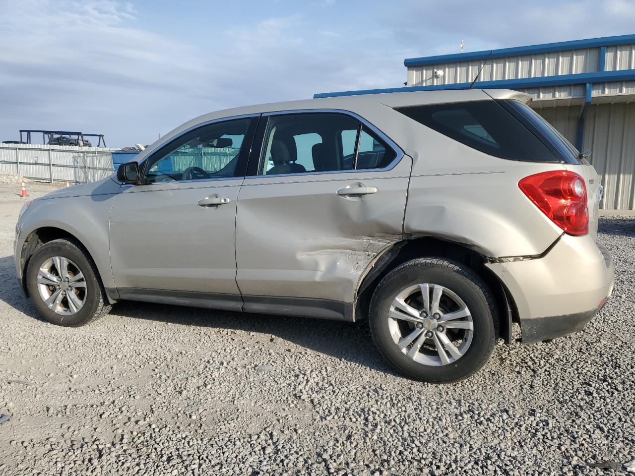 2012 Chevrolet Equinox VIN 2GNFLCEK2C6110578 Copart auction photo, rear end / side damage thumbnail 2