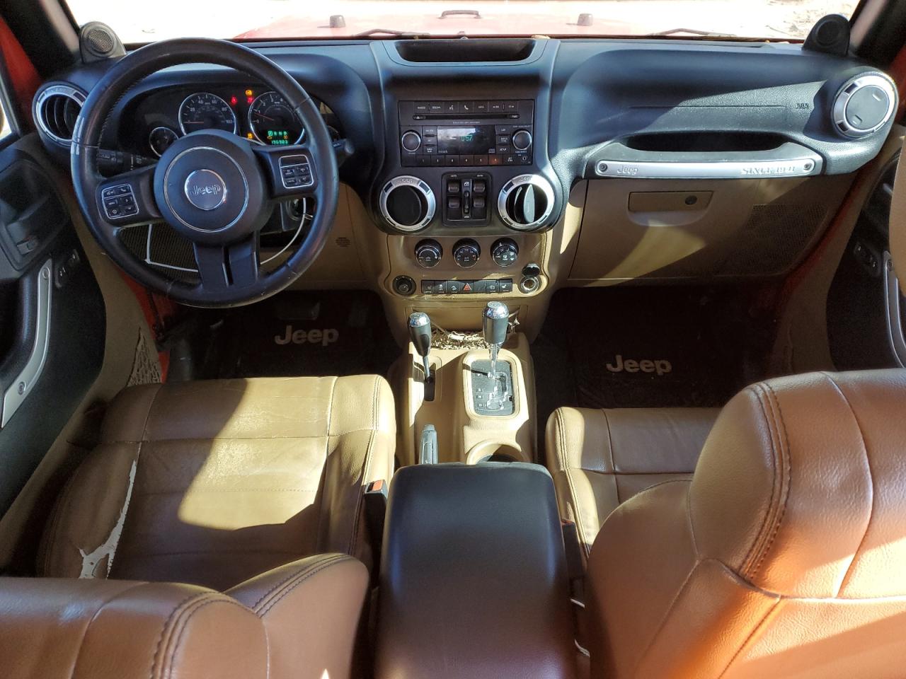 2012 Jeep Wrangler VIN 1C4HJWEG3CL220602 Copart auction photo, rear end / minor dent/scratches damage thumbnail 8