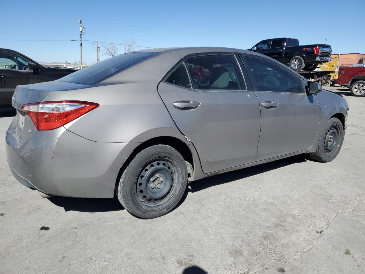 2014 Toyota Corolla VIN 5YFBURHE6EP173925 Copart auction photo, front end damage thumbnail 3