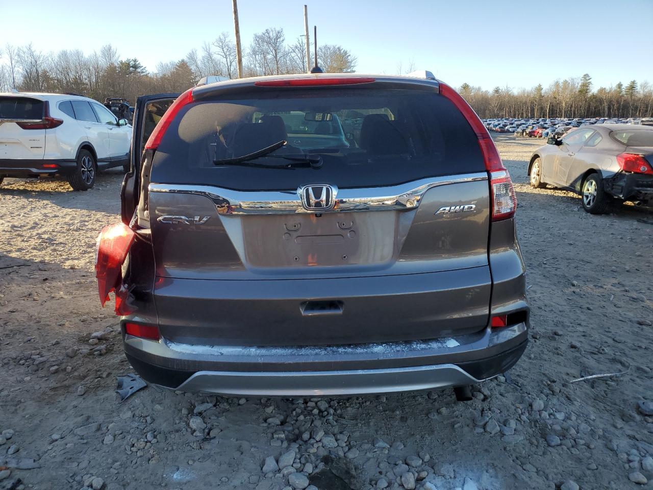2016 Honda CR-V VIN 5J6RM4H74GL108631 Copart auction photo, rear end / side damage thumbnail 6