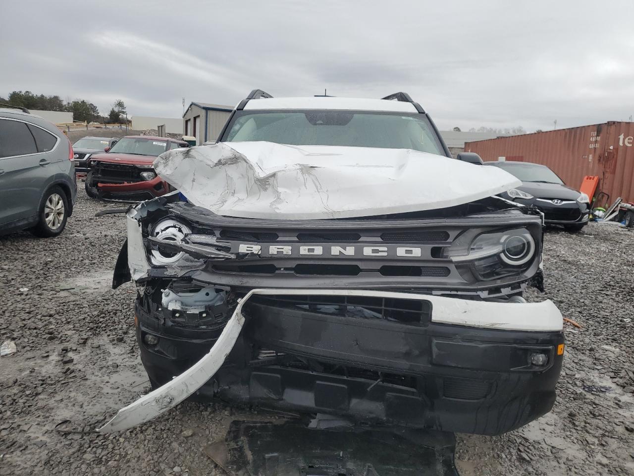 2023 Ford Bronco VIN 3FMCR9B61PRD96809 Copart auction photo, front end / minor dent/scratches damage thumbnail 5