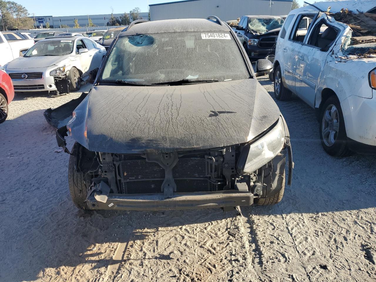 2016 Volkswagen Tiguan VIN WVGAV7AX6GW583901 Copart auction photo, front end damage thumbnail 5