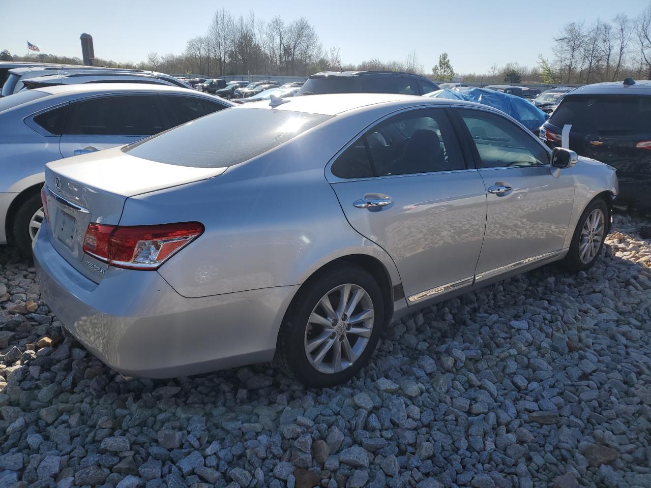 2011 Lexus ES VIN JTHBK1EG7B2421718 Copart auction photo, front end damage thumbnail 3