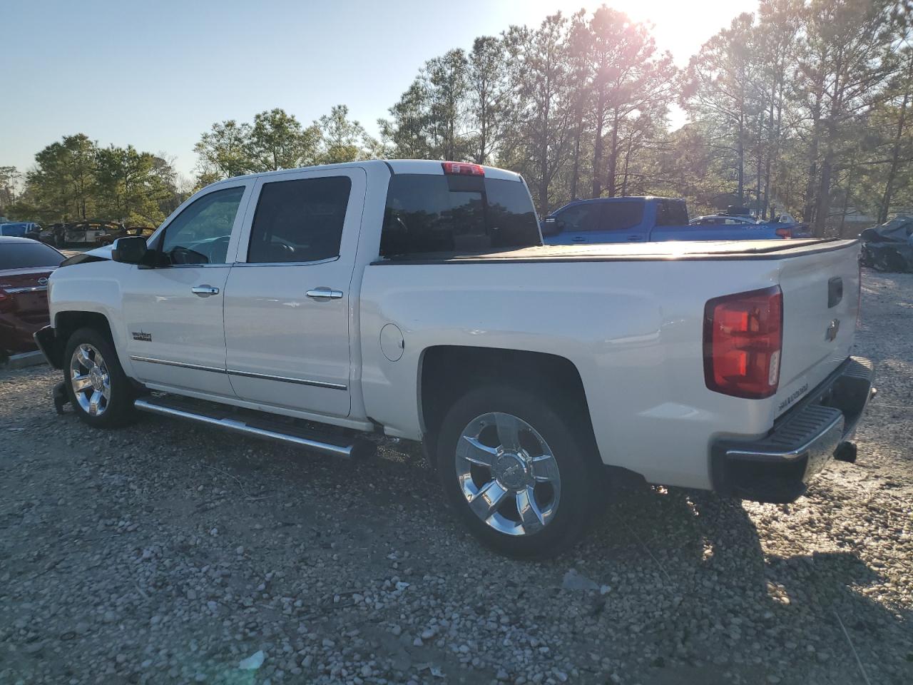 2016 Chevrolet Silverado VIN 3GCPCSEC0GG228025 Copart auction photo, front end / side damage thumbnail 2