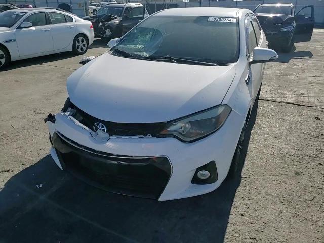2016 Toyota Corolla VIN 5YFBURHE9GP464308 Copart auction photo, vandalism / front end damage thumbnail 10