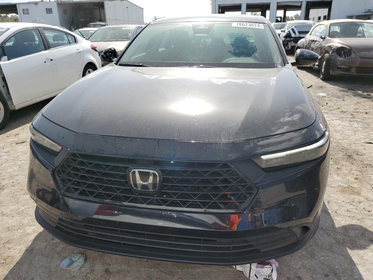 2023 Honda Accord VIN 1HGCY1F28PA037694 Copart auction photo, side damage thumbnail 5
