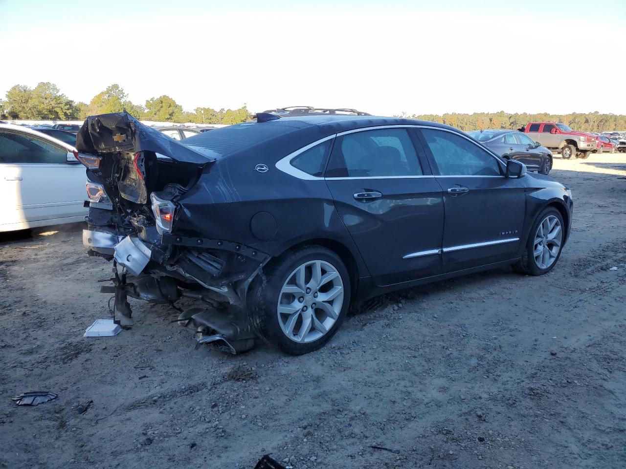 2016 Chevrolet Impala VIN 1G1145S3XGU151646 Copart auction photo, rear end damage thumbnail 3
