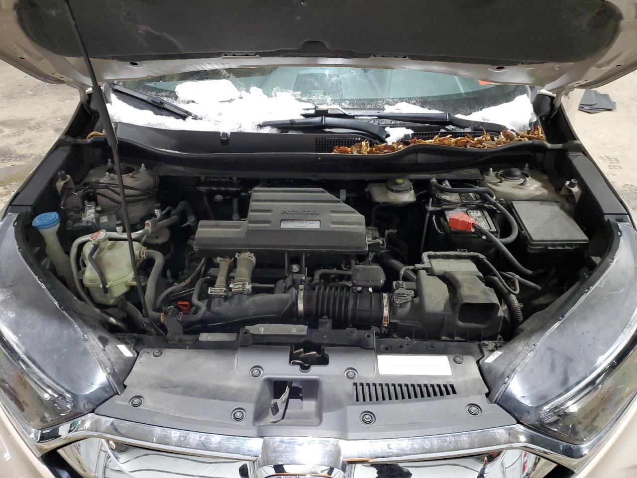 2018 Honda CR-V VIN 2HKRW2H56JH665569 Copart auction photo, side / undercarriage damage thumbnail 12